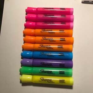 Sharpie Highlighters with Smear Guard, Assorted - 10 count